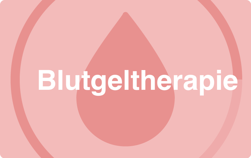 Blutgeltherapie